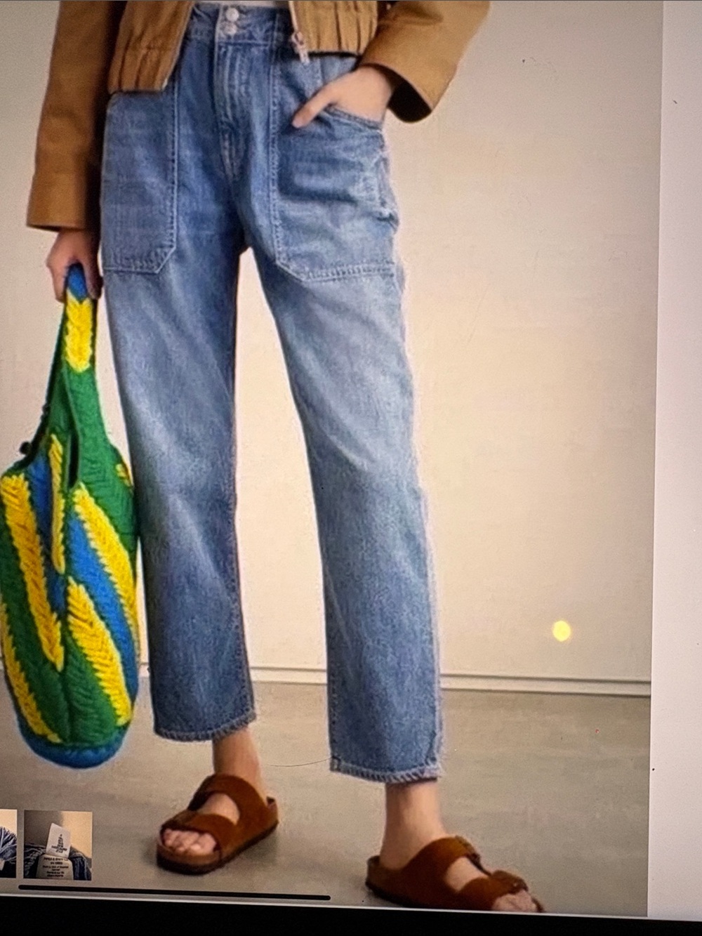 Veronica Beard Arya Straight High Rise Jeans 27